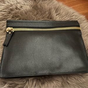 India hicks big zipper clutch in black